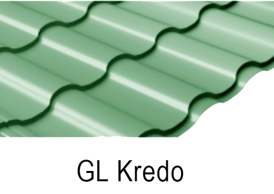 Металлочерепица профиль Kredo Металлочерепица профиль Kredo